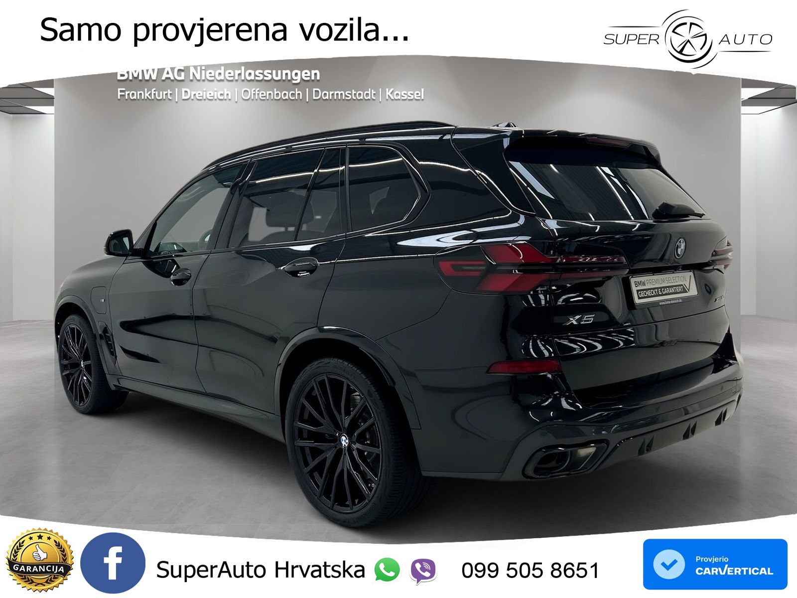 BMW X5 50e (489 KS) xDrive Steptronic M Sport LED+GR SJED+ACC