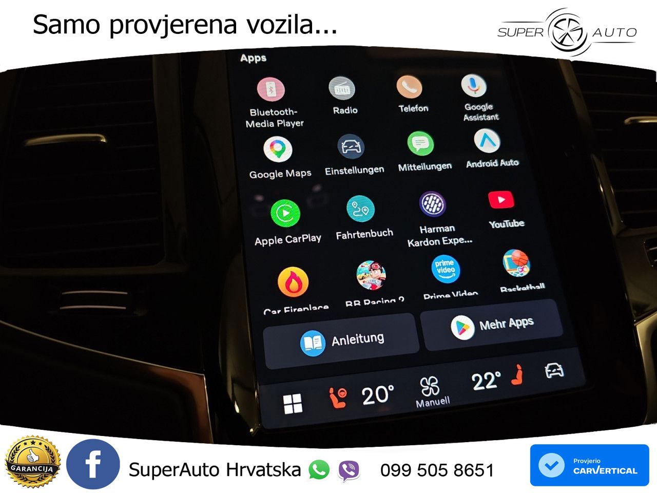 Volvo XC90 2.0 B5 Diesel AWD Automatic ACC+GR SJED+360+PANO