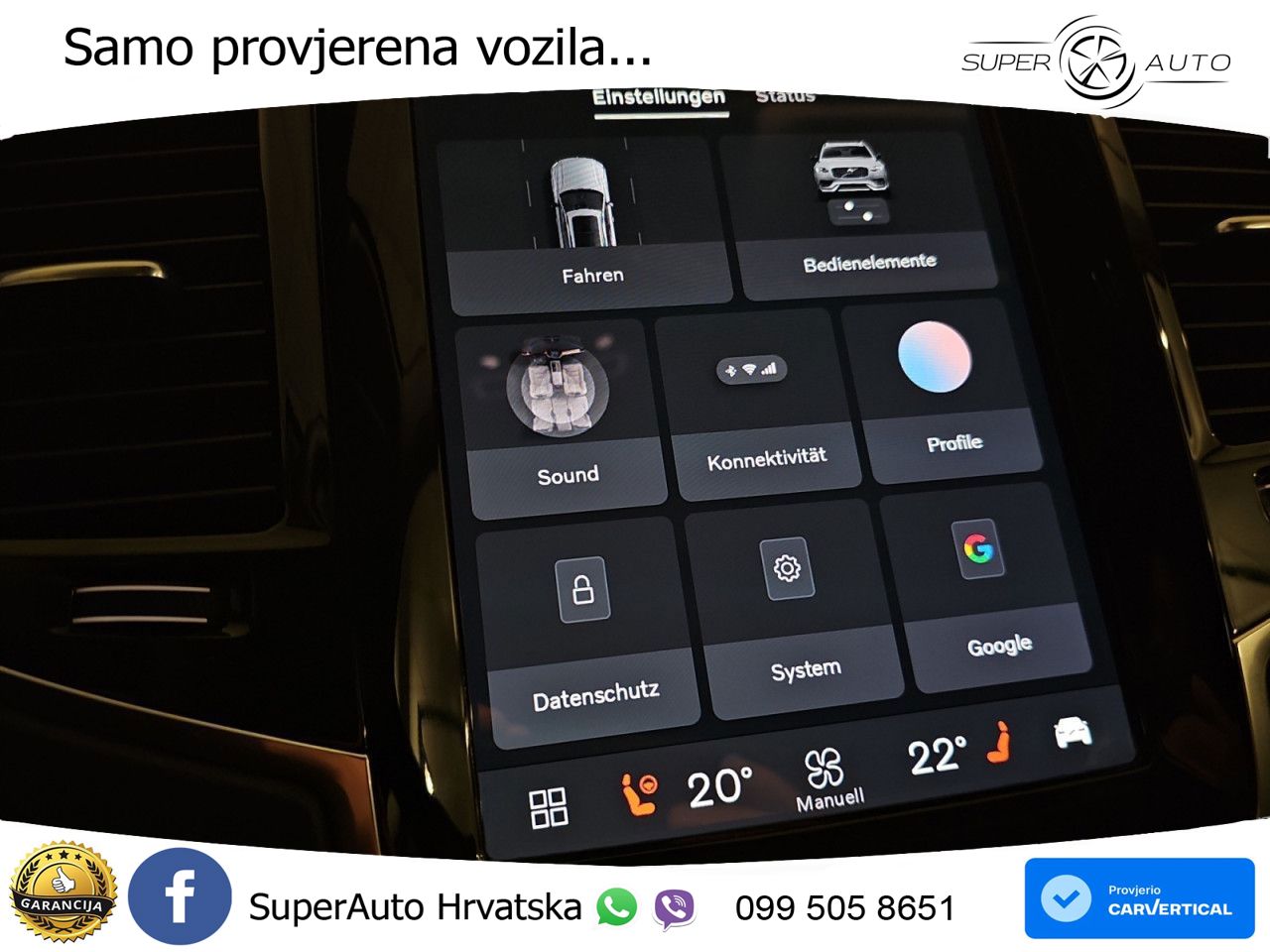 Volvo XC90 2.0 B5 Diesel AWD Automatic ACC+GR SJED+360+PANO