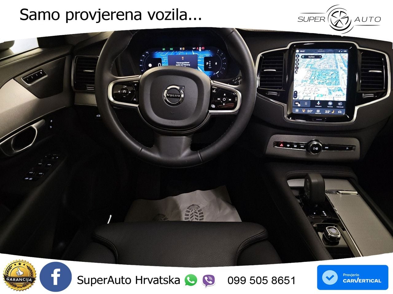 Volvo XC90 2.0 B5 Diesel AWD Automatic ACC+GR SJED+360+PANO