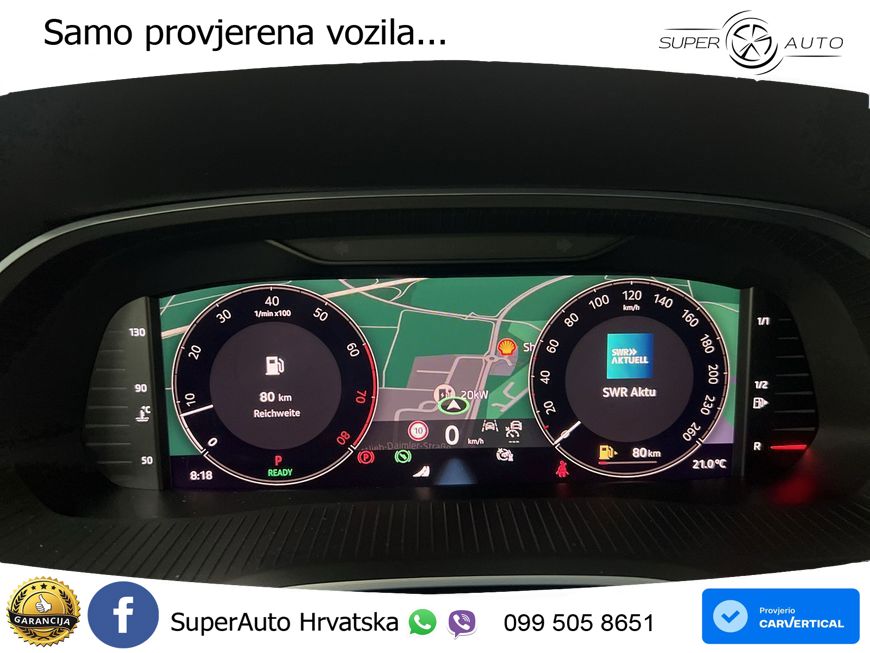 Škoda Octavia Combi 1.5 TSI (150 KS) DSG SportLine LED+GR SJED+ACC