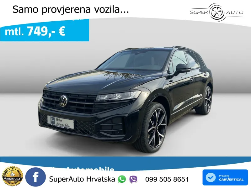 Volkswagen Touareg 3.0 V6 TDI (286 KS) 4MOTION Tiptronic ZRAČNI+ACC+GR SJED+KAM+PANO
