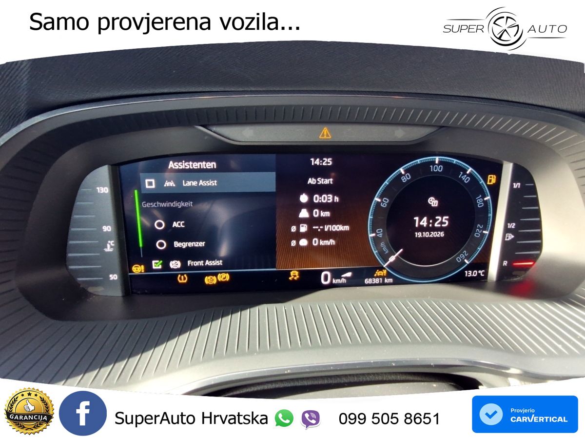Škoda Octavia Combi 2.0 TDI (150 KS) LED+GR SJED+ACC