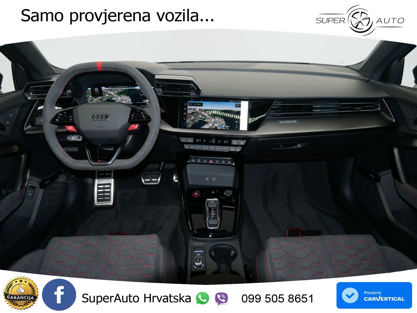 Audi RS3 Sedan 2.5 TFSI (400 KS) quattro S tronic LED+GR SJED+ACC