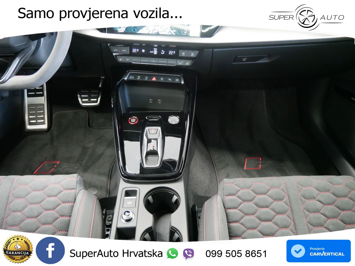 Audi RS3 Sedan 2.5 TFSI (400 KS) quattro S tronic LED+GR SJED+ACC