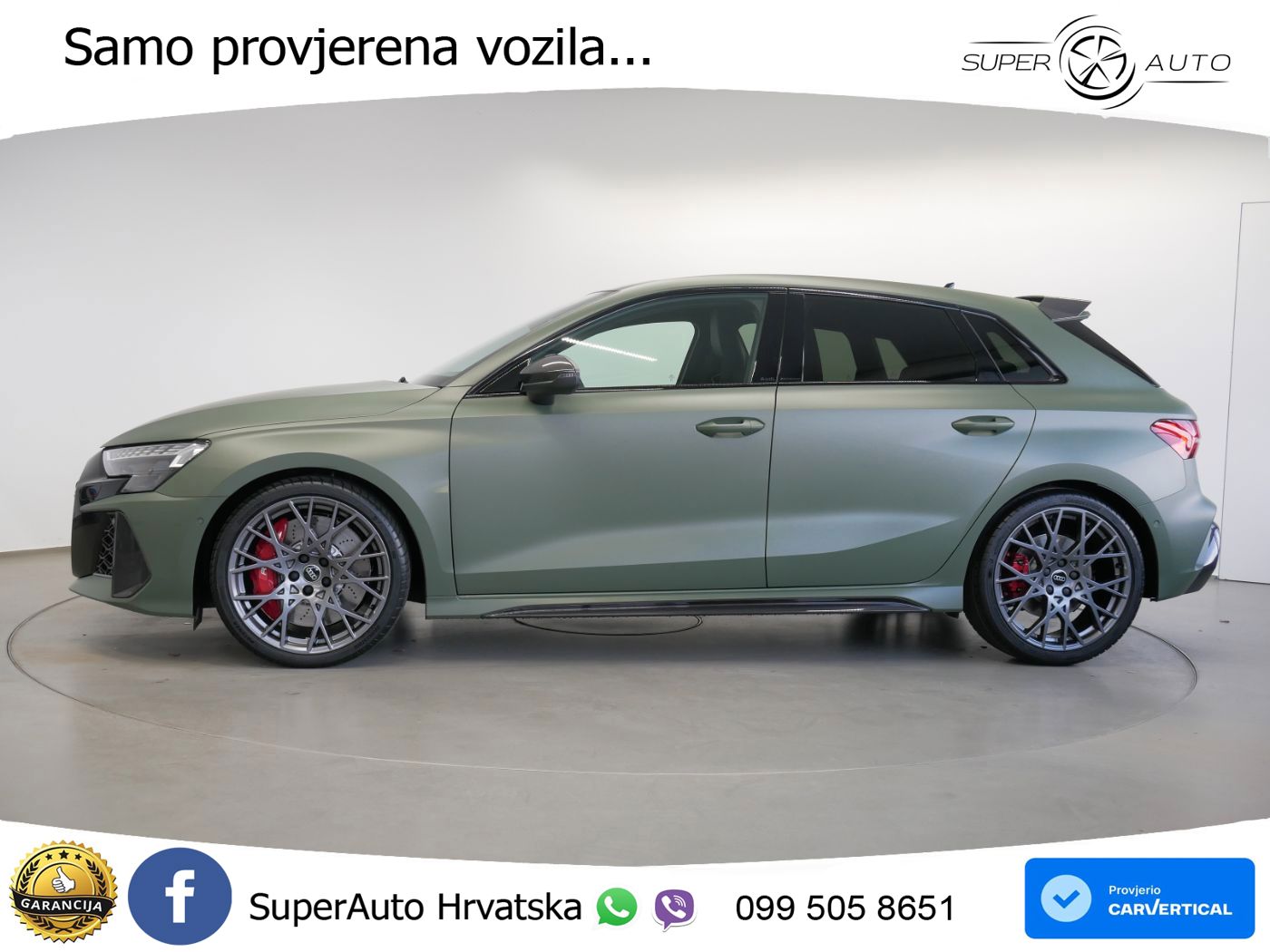 Audi RS3 Sedan 2.5 TFSI (400 KS) quattro S tronic LED+GR SJED+ACC