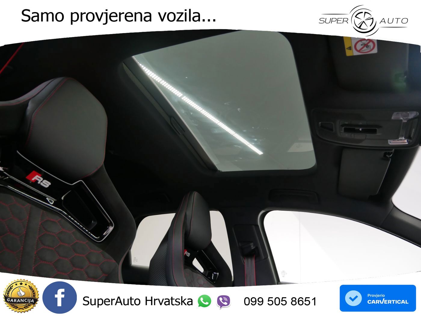 Audi RS3 Sedan 2.5 TFSI (400 KS) quattro S tronic LED+GR SJED+ACC