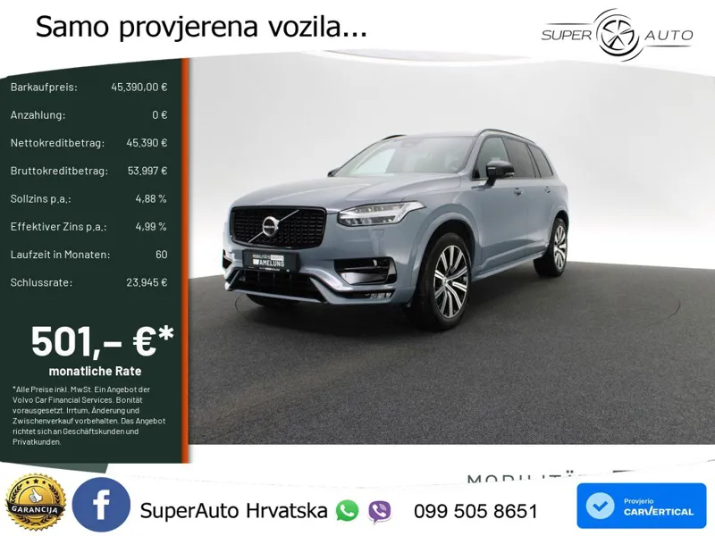Volvo XC90 2.0 B5 Diesel AWD Automatic LED+GR SJED+ACC