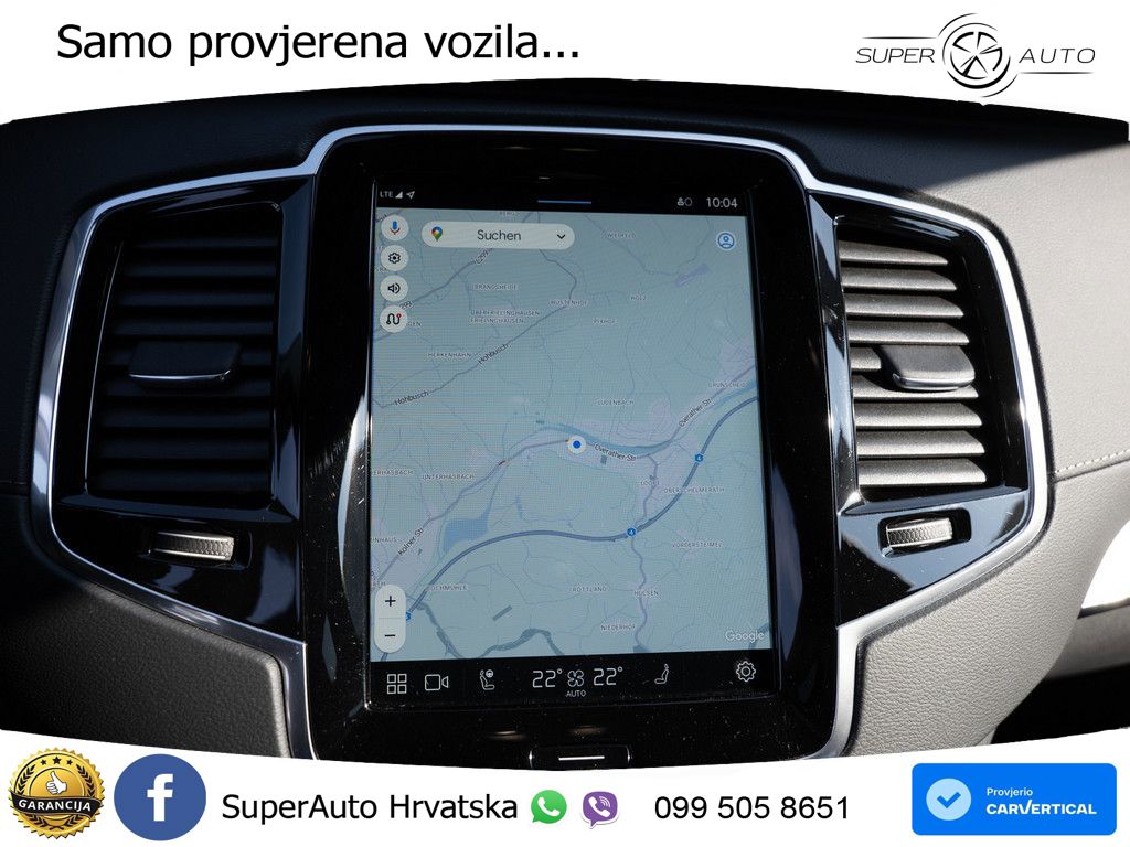 Volvo XC90 2.0 B5 Diesel AWD Automatic LED+GR SJED+ACC