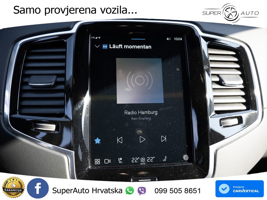 Volvo XC90 2.0 B5 Diesel AWD Automatic LED+GR SJED+ACC