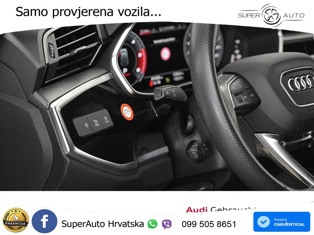 Audi Q3 Sportback 40 TDI (200 KS) quattro S tronic S line LED+GR SJED+ACC