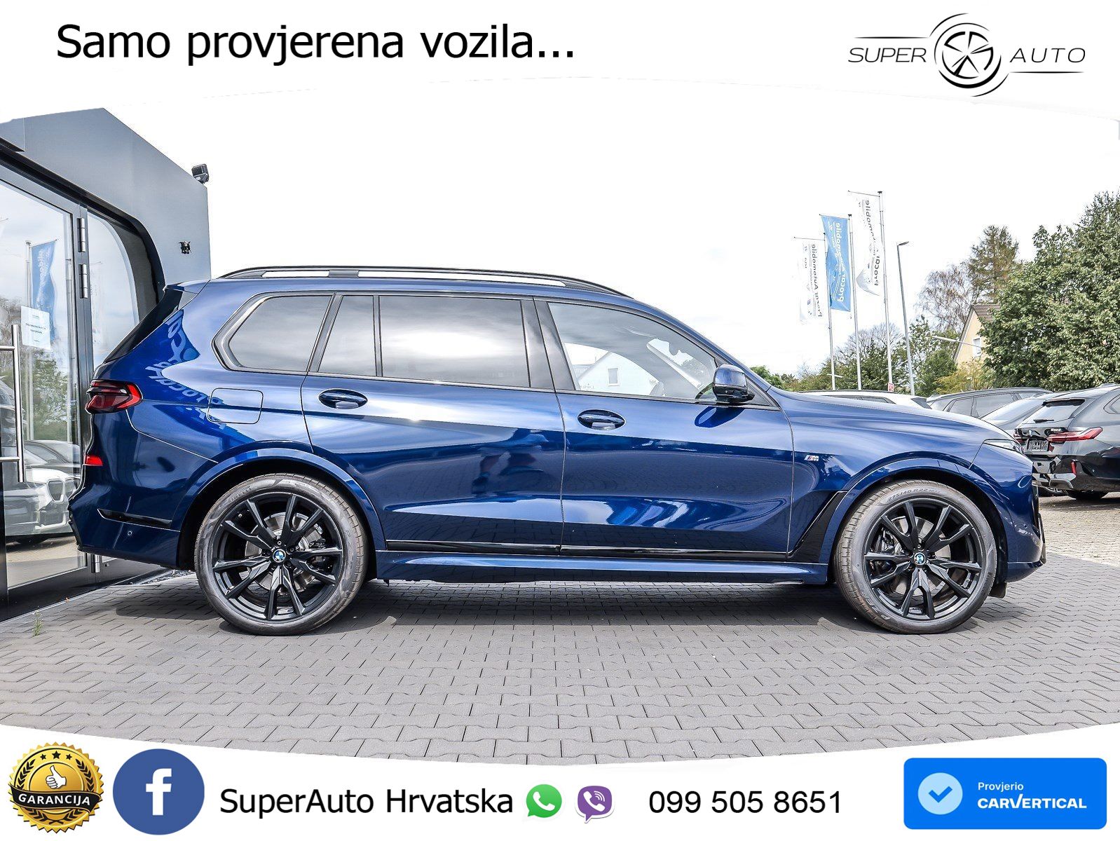 BMW X7 40d (352 KS) xDrive Steptronic M Sport ZRAČNI+ACC+GR SJED+KAM+PANO