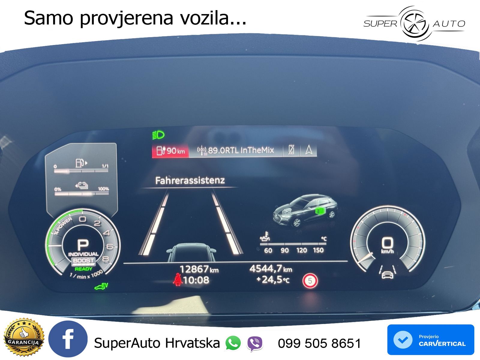 Audi A3 Sportback 40 TFSI e (204 KS) Plug-in Hybrid S tronic LED+GR SJED+ACC