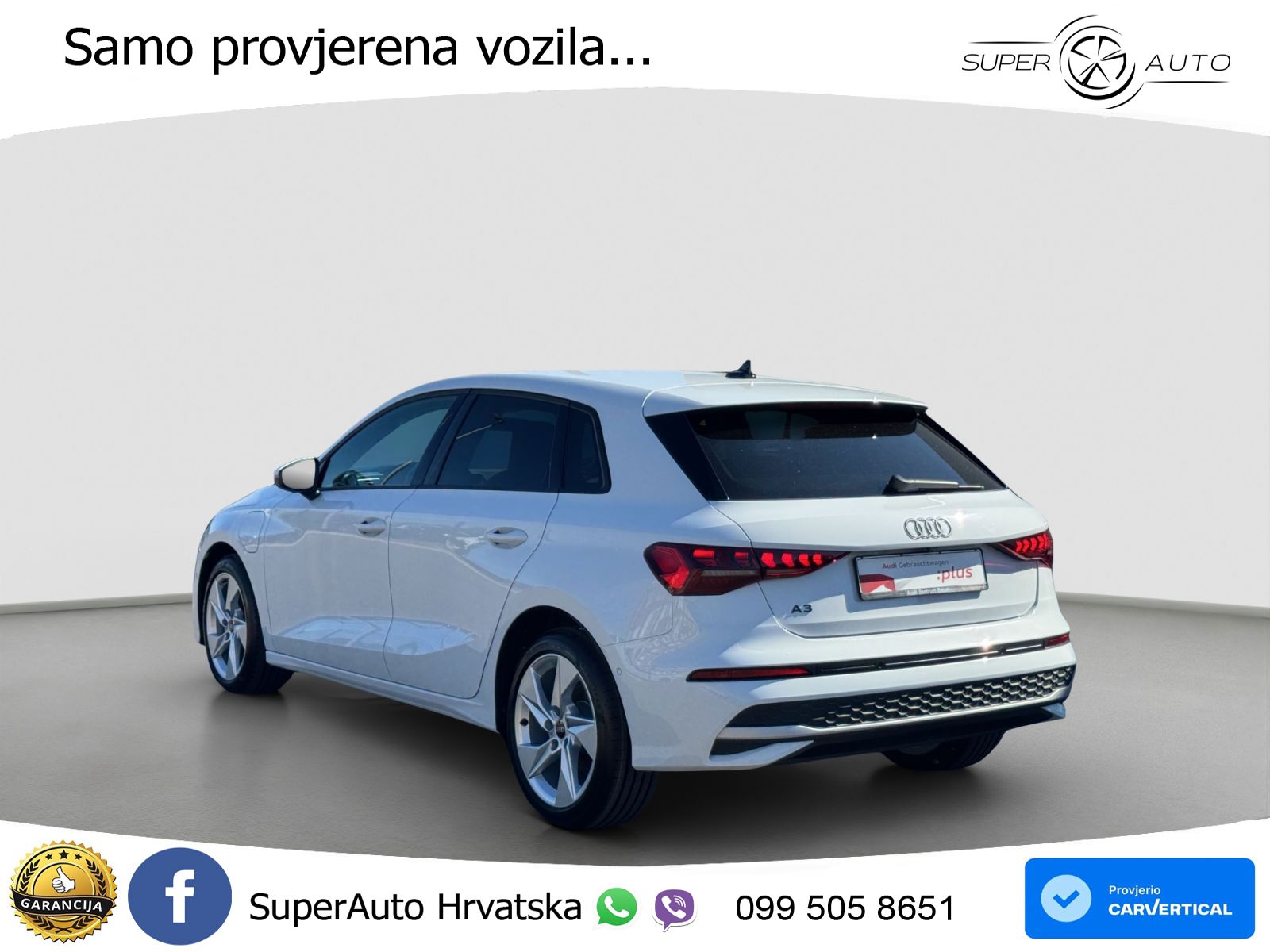 Audi A3 Sportback 40 TFSI e (204 KS) Plug-in Hybrid S tronic LED+GR SJED+ACC