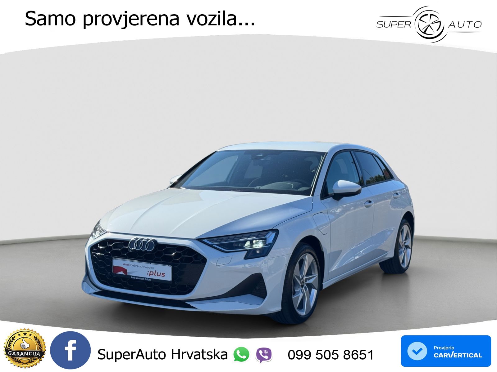 Audi A3 Sportback 40 TFSI e (204 KS) Plug-in Hybrid S tronic LED+GR SJED+ACC