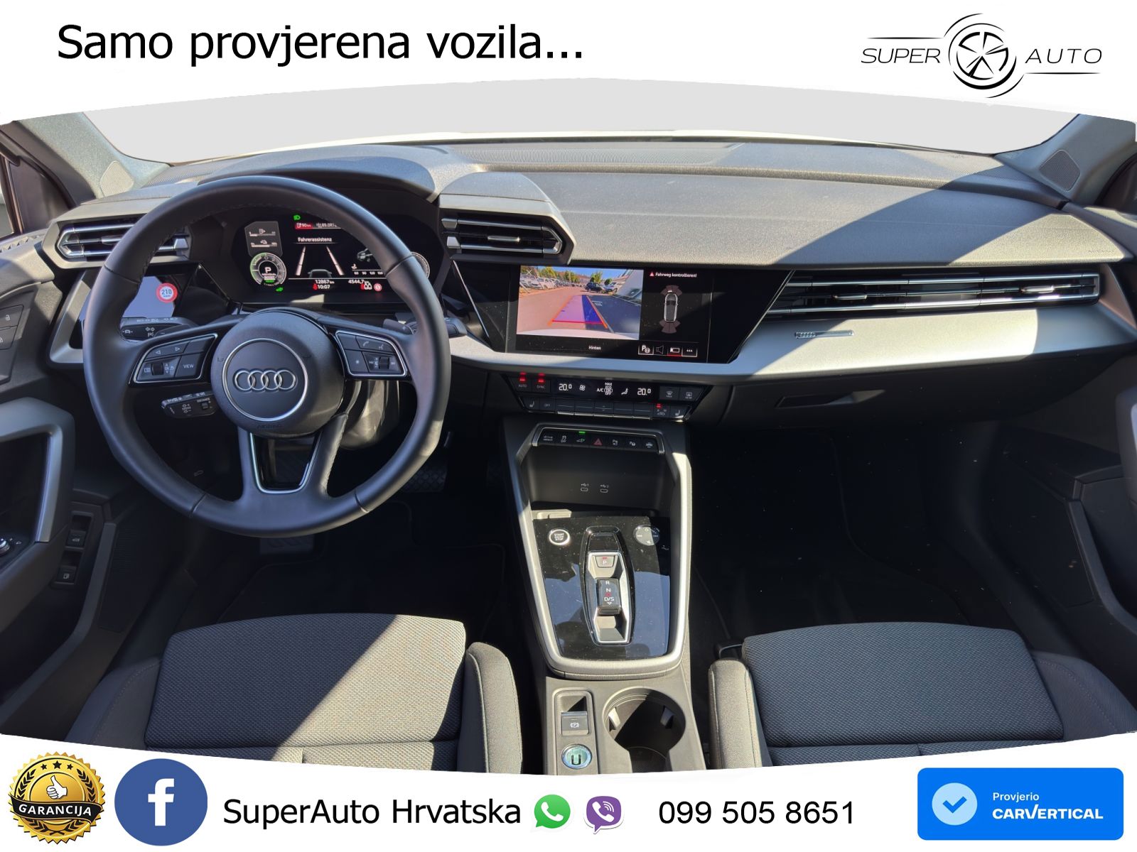 Audi A3 Sportback 40 TFSI e (204 KS) Plug-in Hybrid S tronic LED+GR SJED+ACC