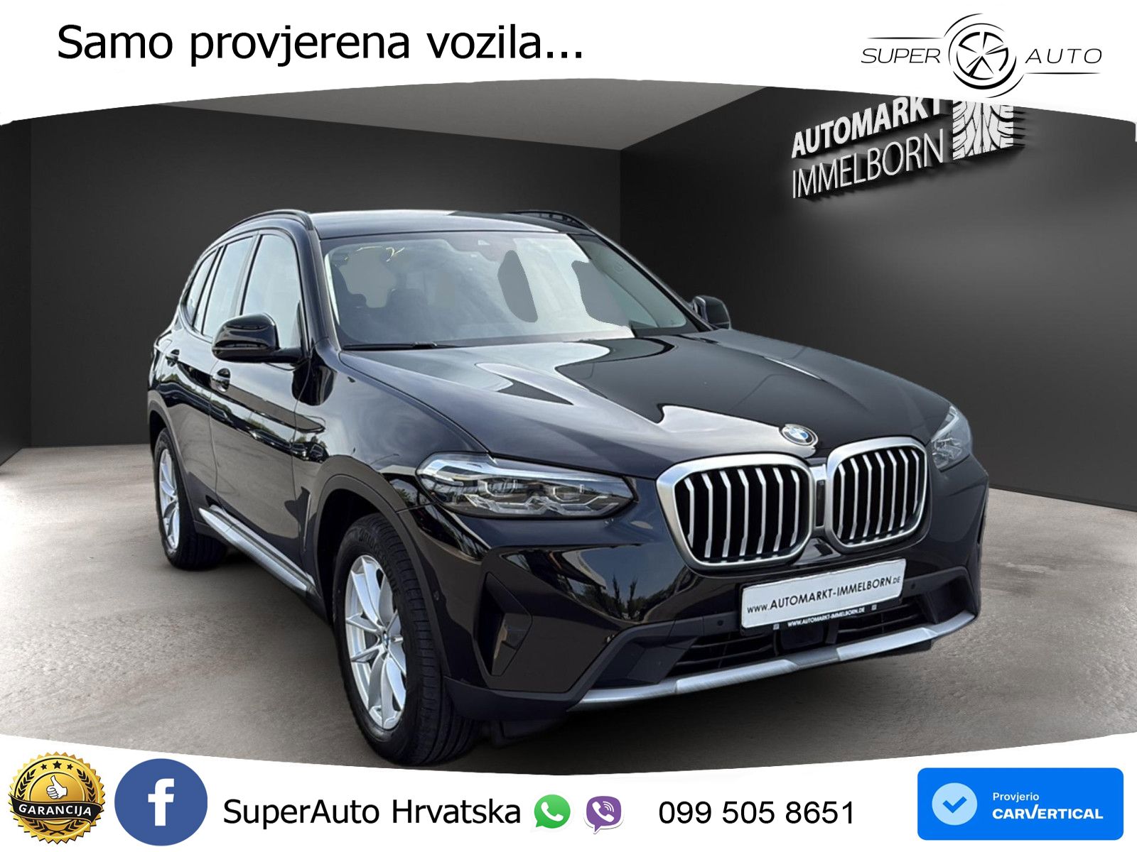 BMW X3 20d xDrive Steptronic LED+GR SJED+ACC