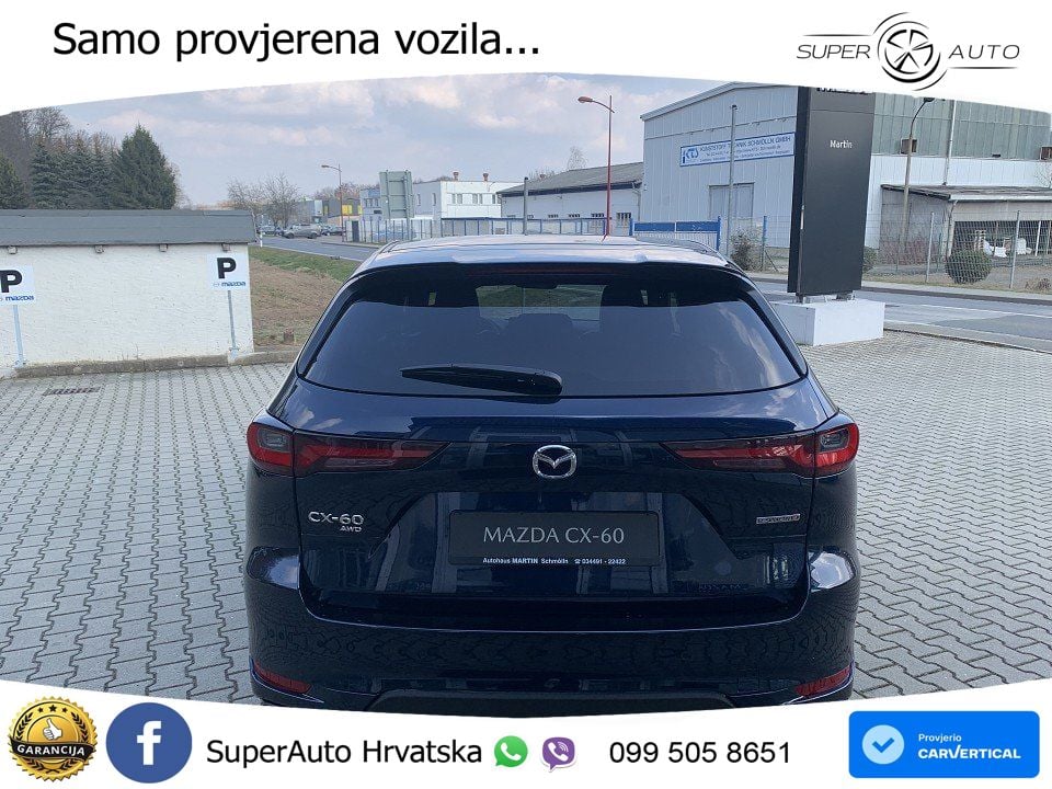 Mazda CX-60 3.3 e-Skyactiv D (254 KS) AWD Automatic MATRIX+GR SJED+KAM
