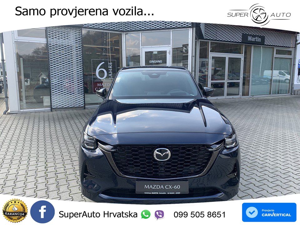 Mazda CX-60 3.3 e-Skyactiv D (254 KS) AWD Automatic MATRIX+GR SJED+KAM