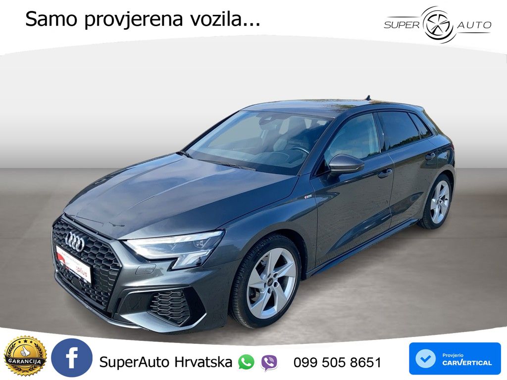 Audi A3 40 TFSI (190 KS) quattro S tronic S line