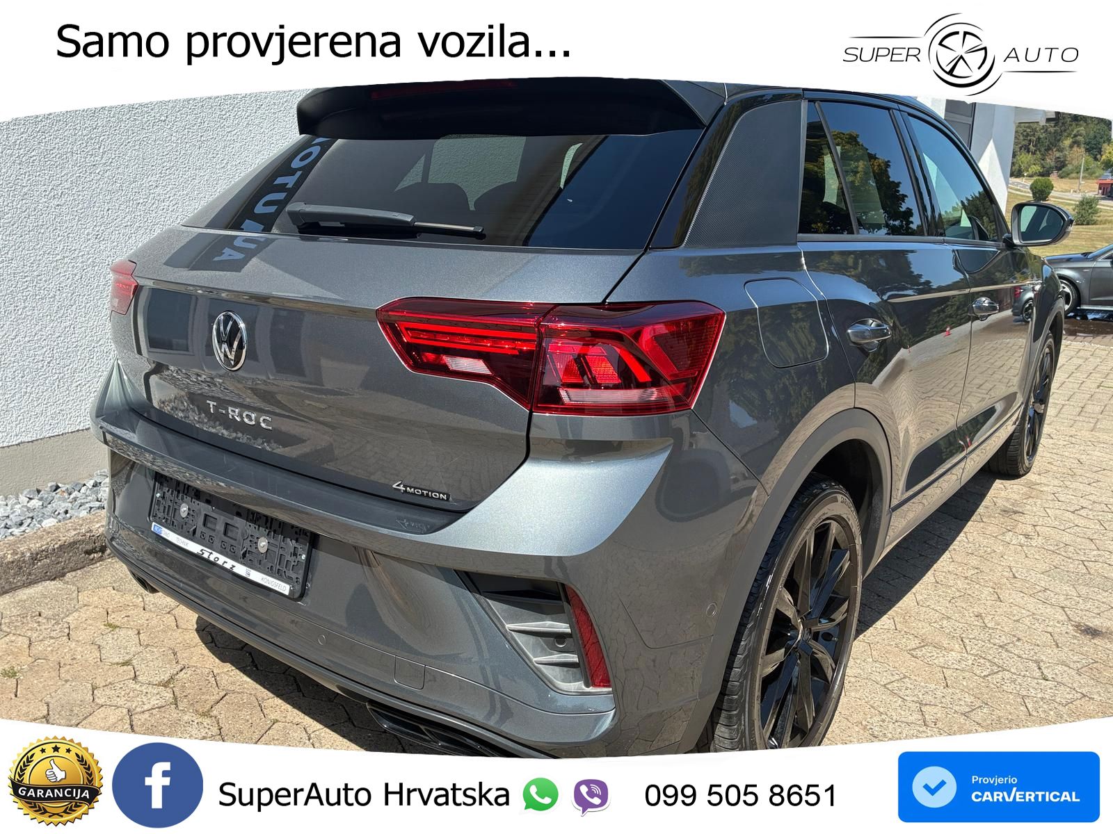 Volkswagen T-Roc I 2.0 TSI (190 KS) 4M DSG LED+GR SJED+ACC