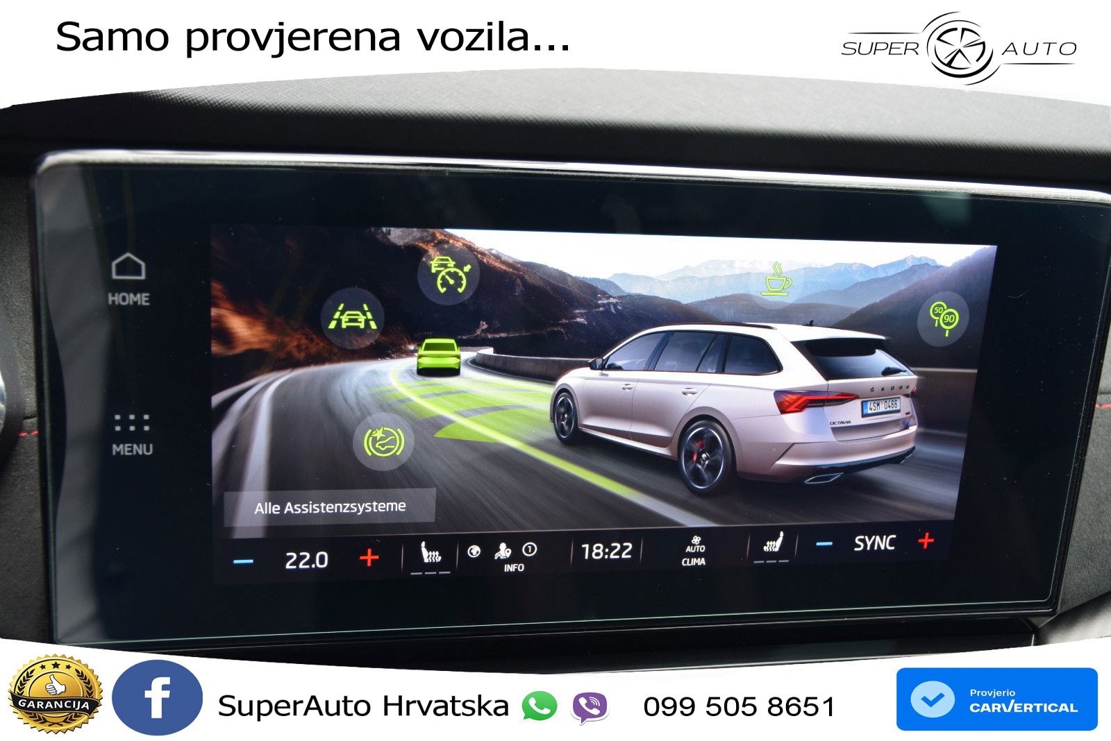 Škoda Octavia Combi RS 2.0 TDI (200 KS) DSG LED+GR SJED+ACC