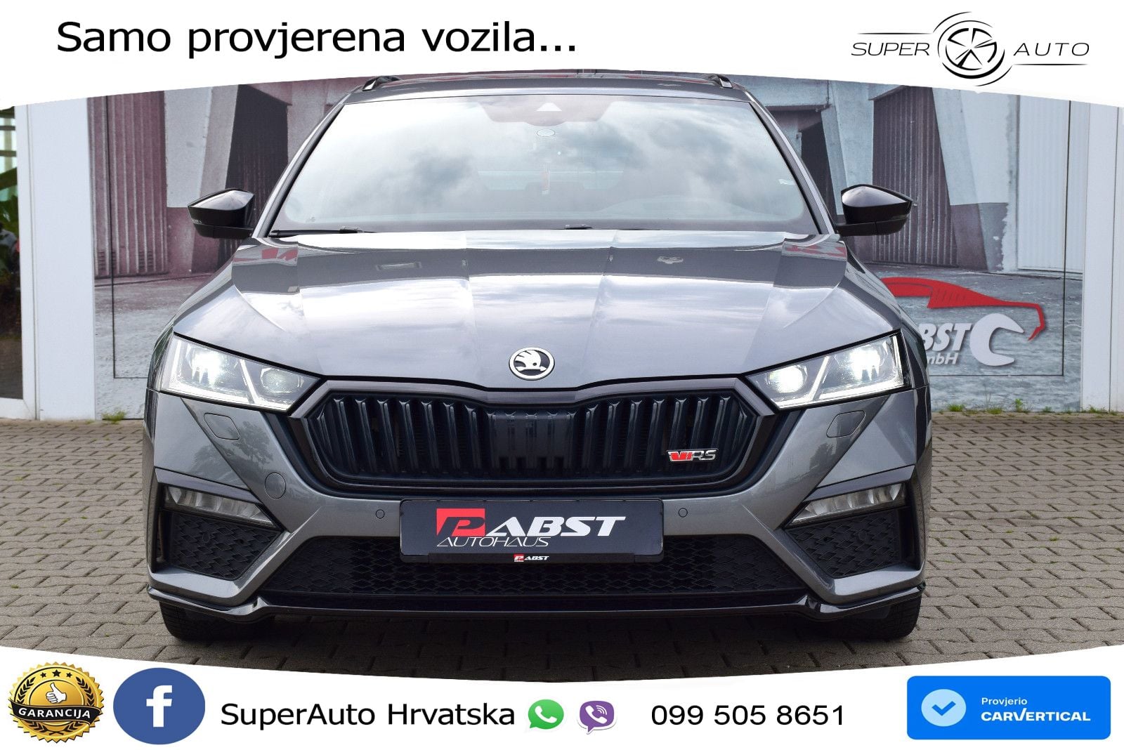 Škoda Octavia Combi RS 2.0 TDI (200 KS) DSG LED+GR SJED+ACC
