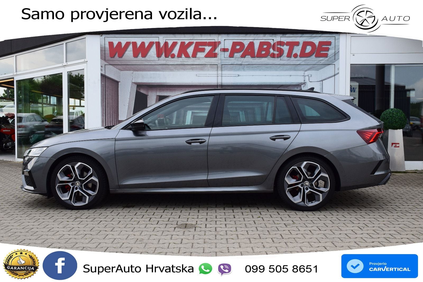Škoda Octavia Combi RS 2.0 TDI (200 KS) DSG LED+GR SJED+ACC