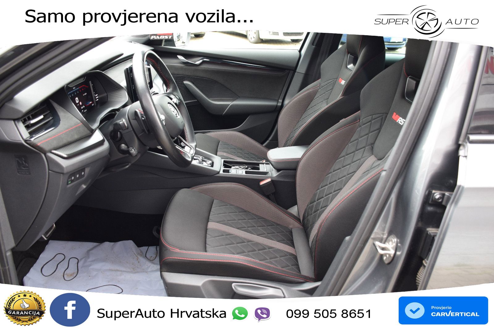 Škoda Octavia Combi RS 2.0 TDI (200 KS) DSG LED+GR SJED+ACC