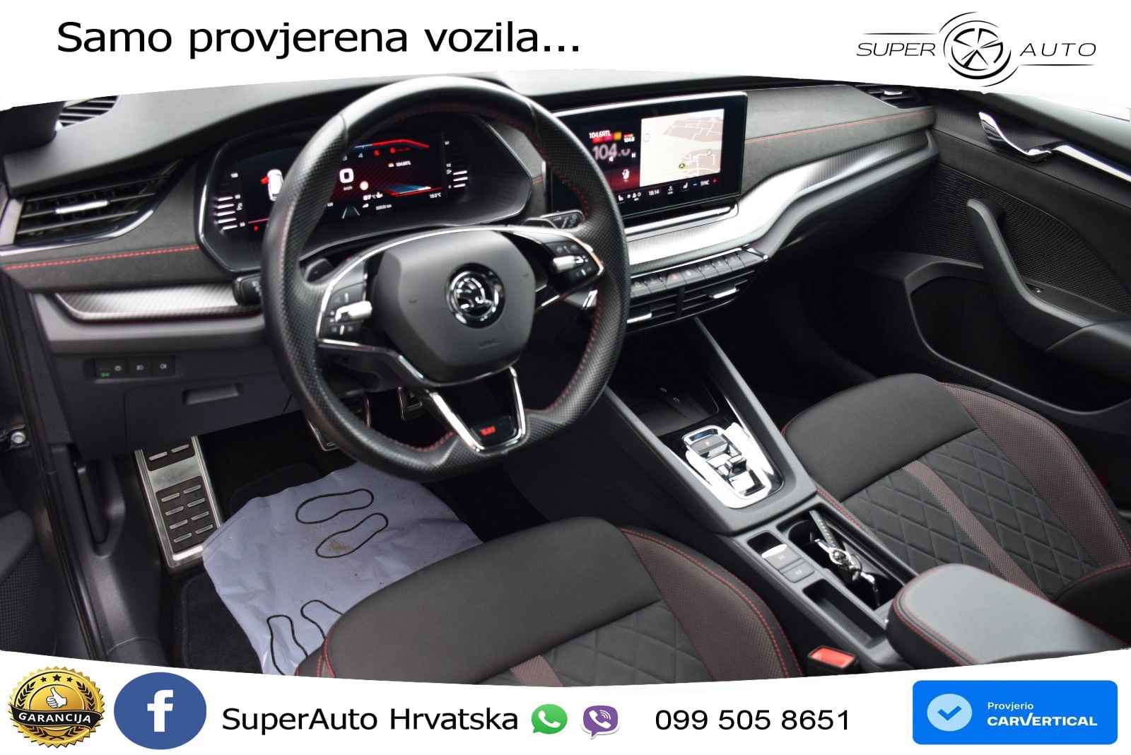 Škoda Octavia Combi RS 2.0 TDI (200 KS) DSG LED+GR SJED+ACC