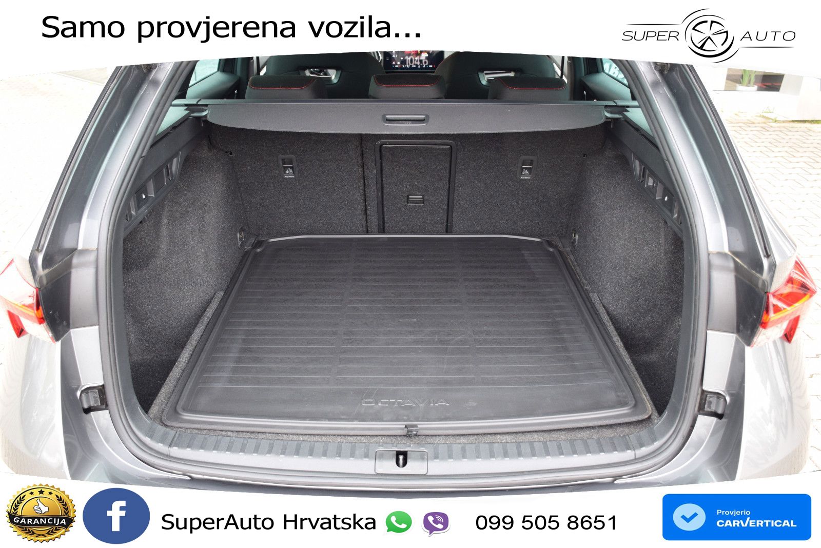 Škoda Octavia Combi RS 2.0 TDI (200 KS) DSG LED+GR SJED+ACC