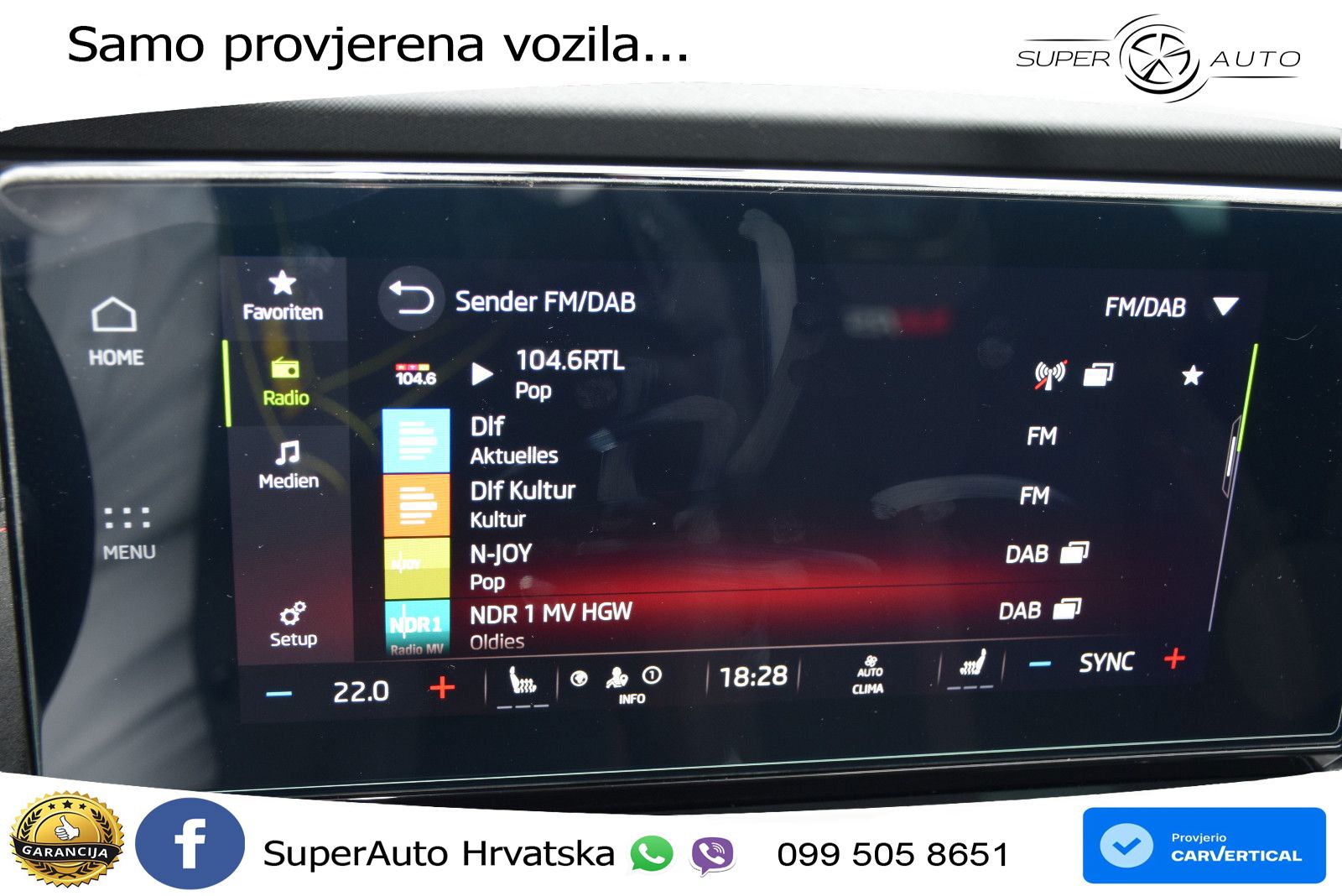 Škoda Octavia Combi RS 2.0 TDI (200 KS) DSG LED+GR SJED+ACC