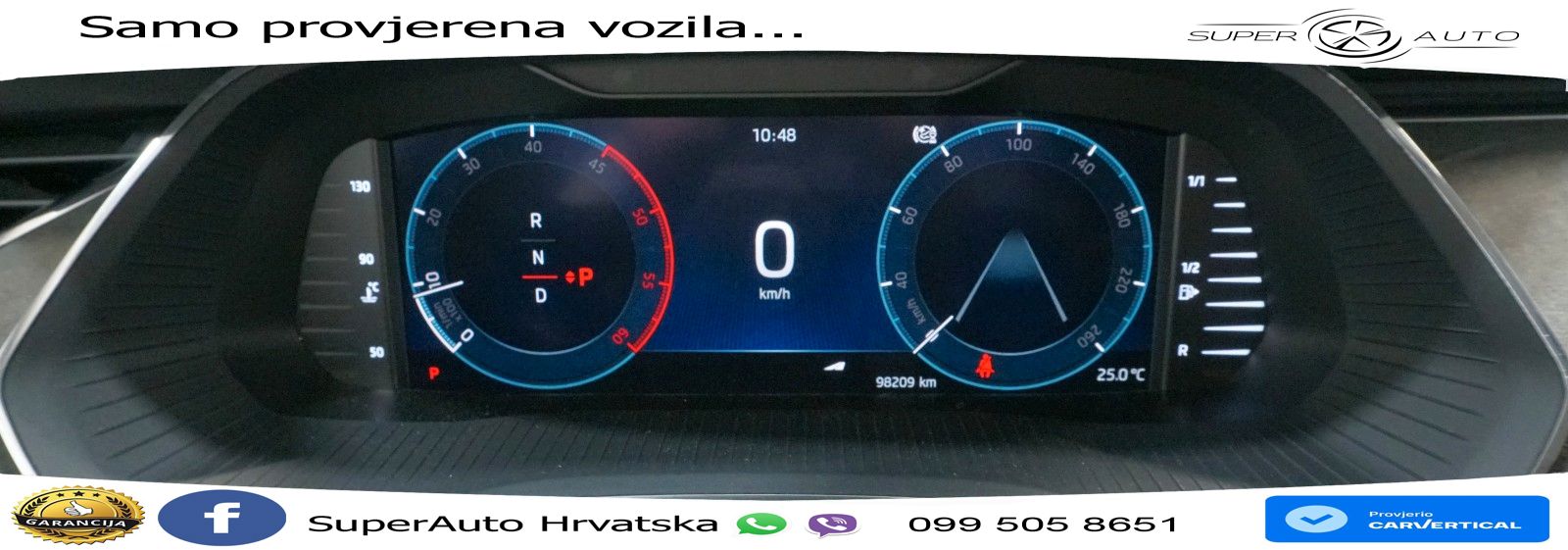 Škoda Octavia Combi 2.0 TDI (150 KS) DSG LED+GR SJED+ACC