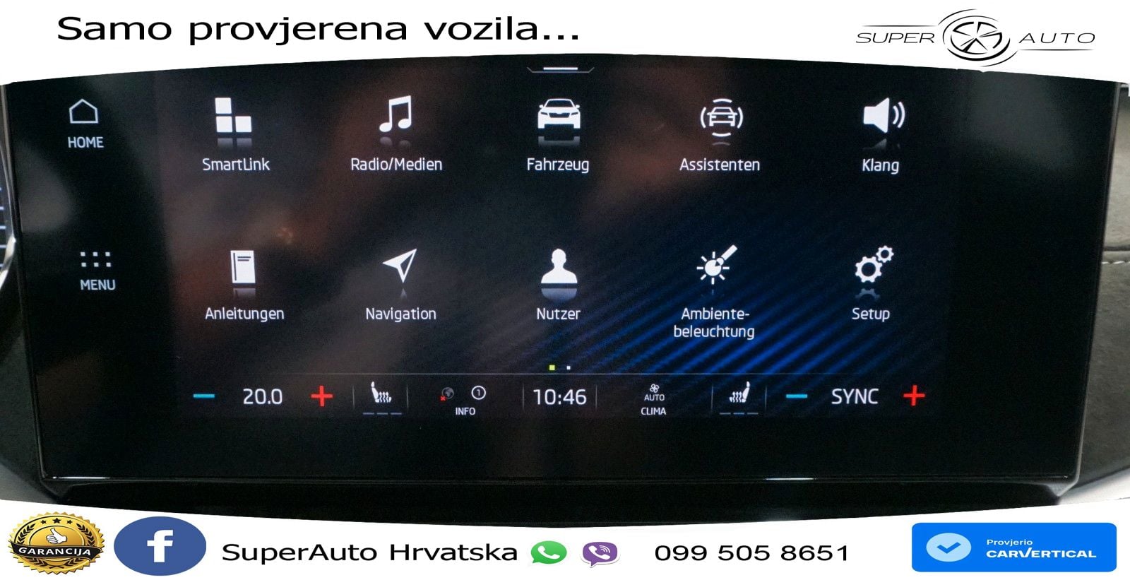 Škoda Octavia Combi 2.0 TDI (150 KS) DSG LED+GR SJED+ACC