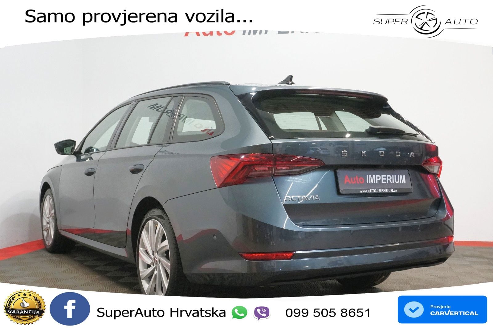 Škoda Octavia Combi 2.0 TDI (150 KS) DSG LED+GR SJED+ACC