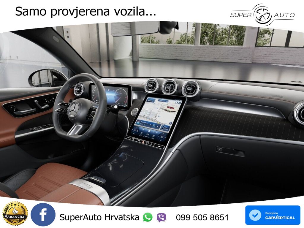 Mercedes GLC Coupe 300d (269 KS) 4MATIC 9G-TRONIC AMG ZRAČNI+ACC+GR SJED+360+PANO