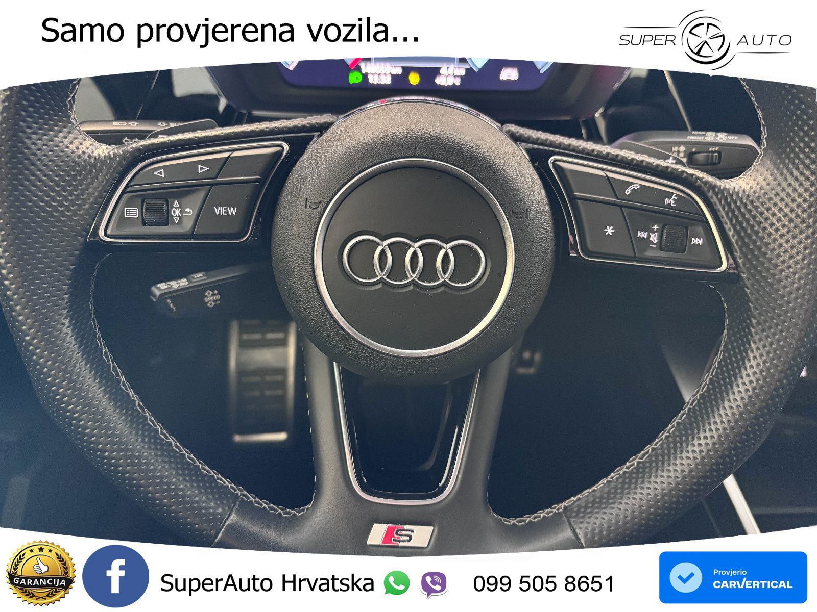 Audi A3 35 TDI (150 KS) S tronic S line