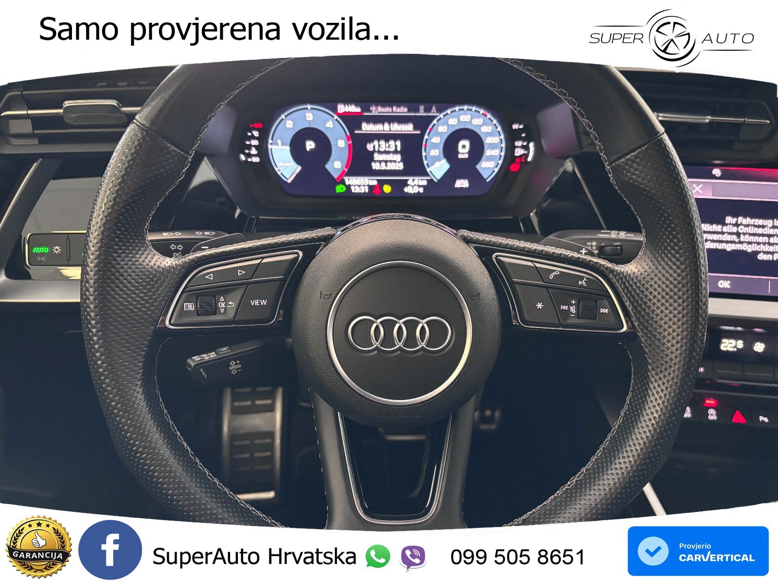 Audi A3 35 TDI (150 KS) S tronic S line