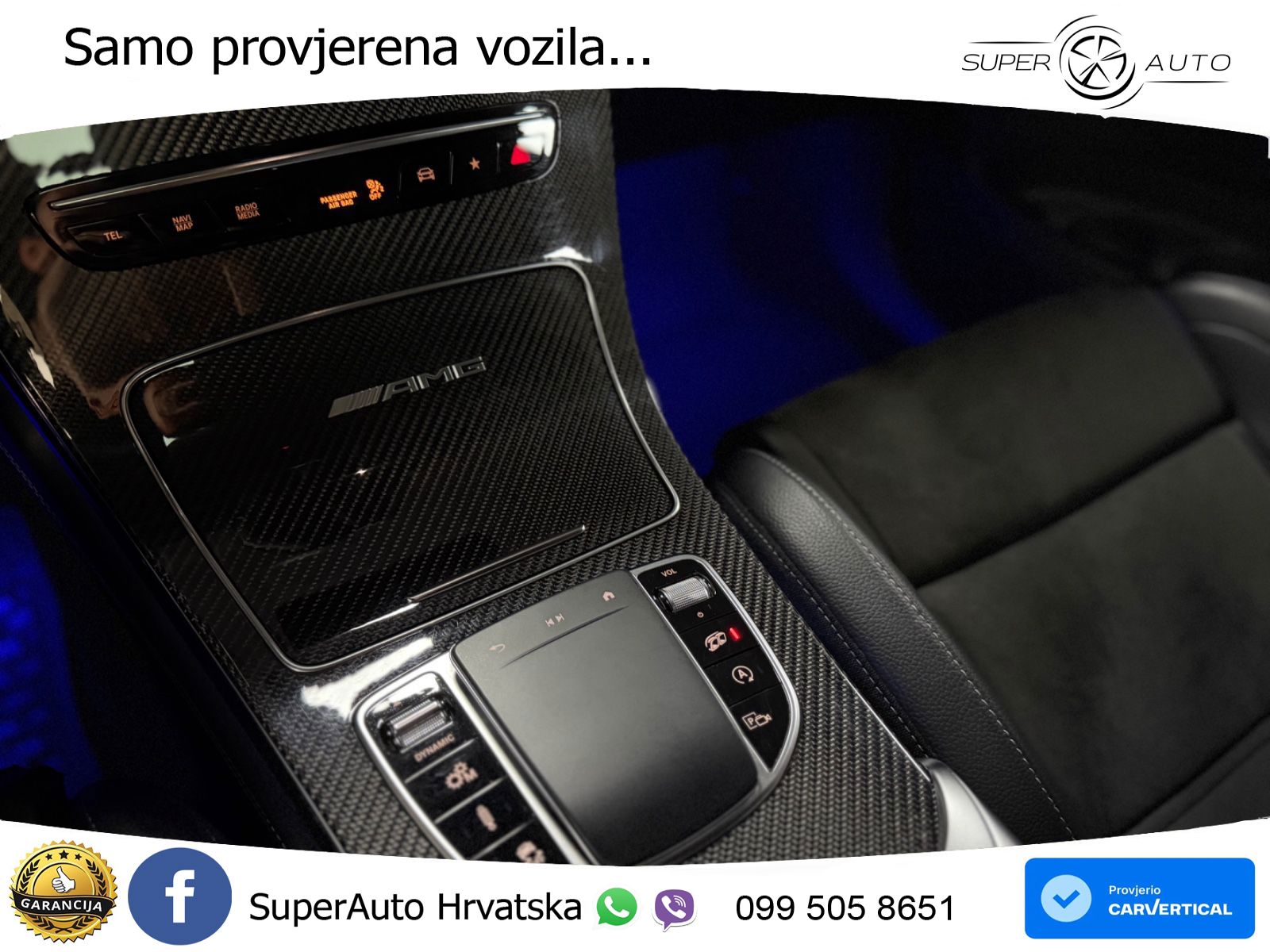 Mercedes AMG GLC 63 S V8 (510 KS) 4MATIC+ MCT LED+GR SJED+ACC