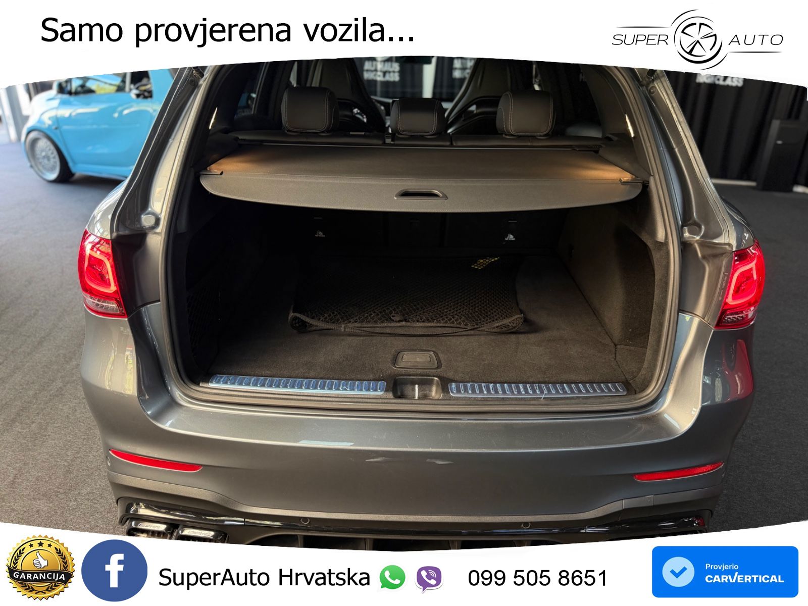 Mercedes AMG GLC 63 S V8 (510 KS) 4MATIC+ MCT LED+GR SJED+ACC