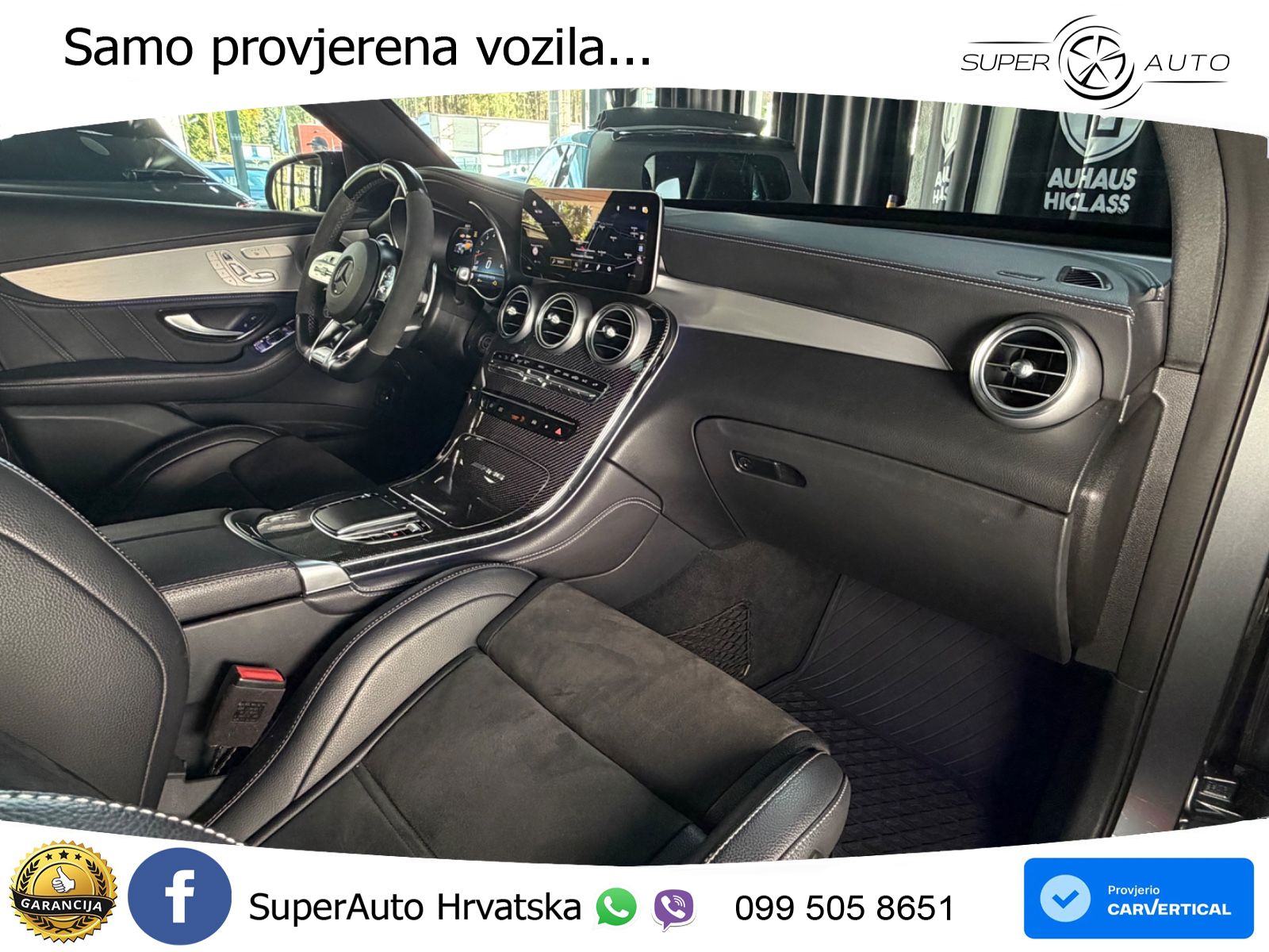 Mercedes AMG GLC 63 S V8 (510 KS) 4MATIC+ MCT LED+GR SJED+ACC