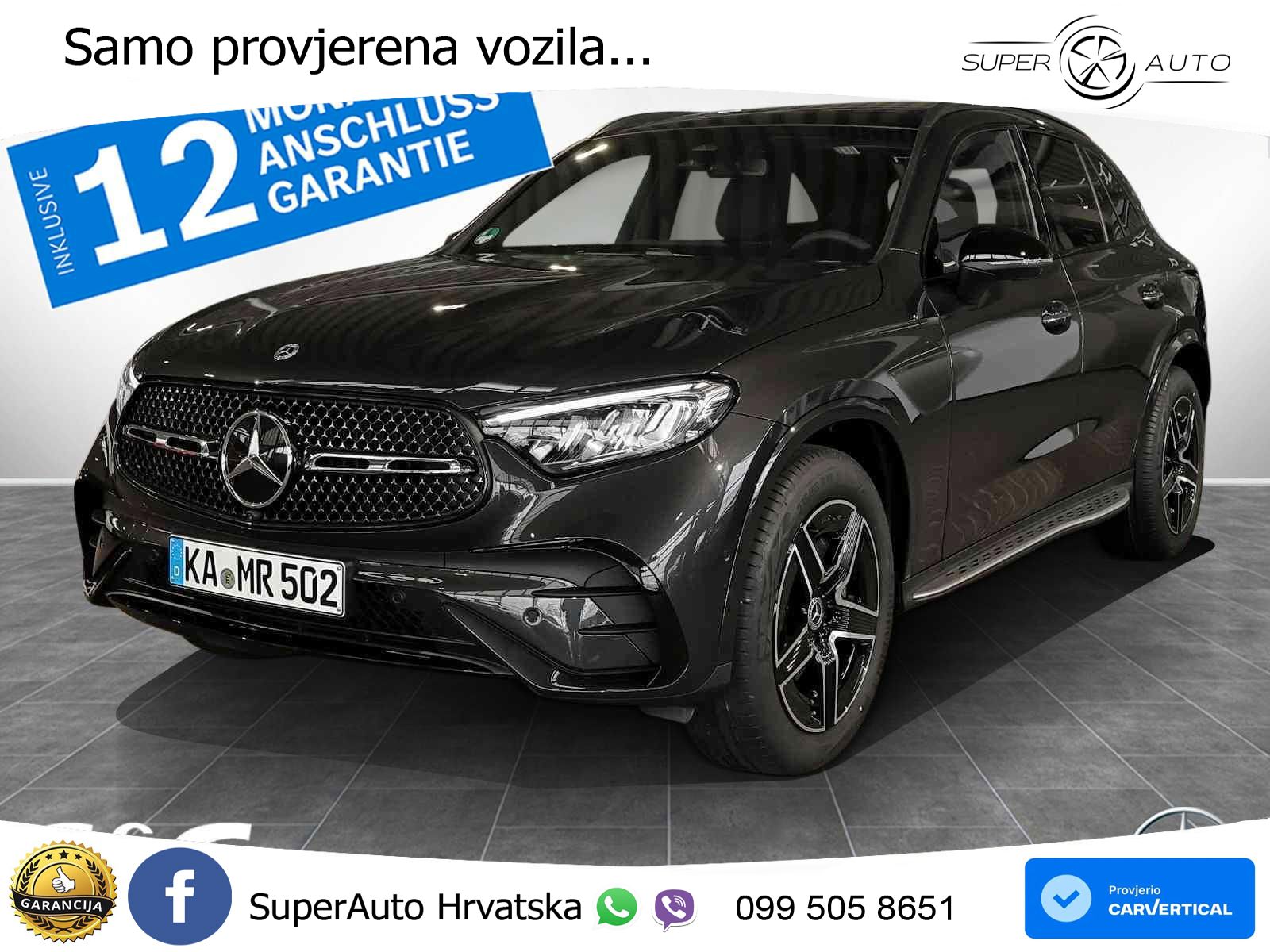 Mercedes GLC 220d (197 KS) 4MATIC 9G-TRONIC AMG ACC+GR SJED+360+PANO
