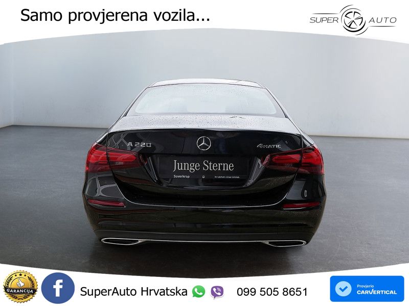 Mercedes-Benz A 220 4MATIC 8G-DCT LED+GR SJED+ACC
