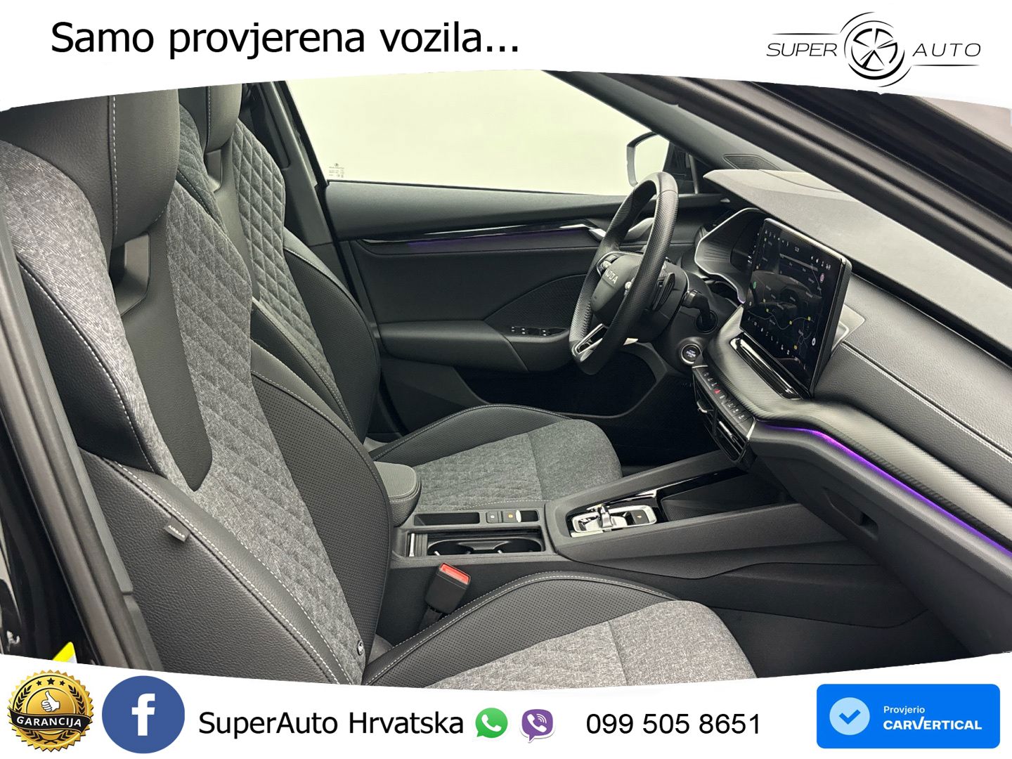 Škoda Octavia Combi 2.0 TDI (150 KS) DSG SportLine ACC+HEAD+GR SJED+360+PANO