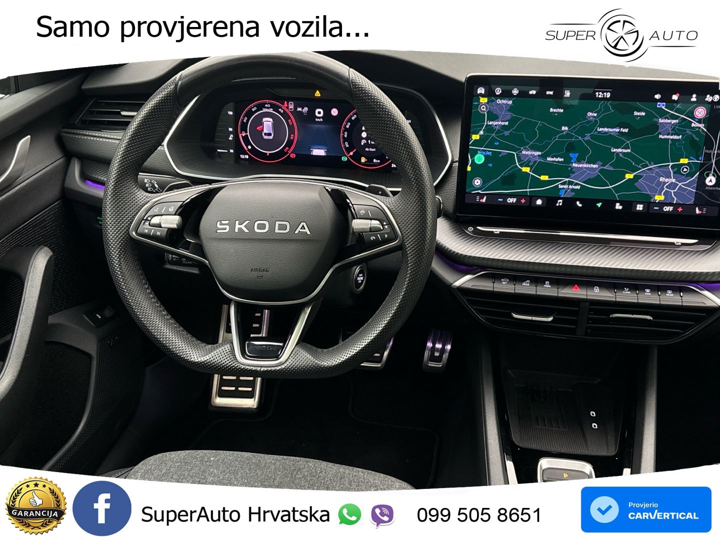 Škoda Octavia Combi 2.0 TDI (150 KS) DSG SportLine ACC+HEAD+GR SJED+360+PANO