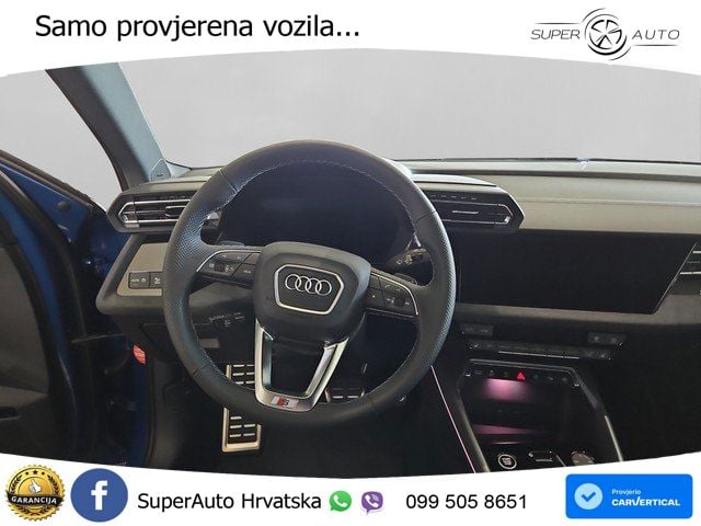 Audi A3 Limuzina 35 TFSI (150 KS) S tronic S line MATRIX+GR SJED+KAM