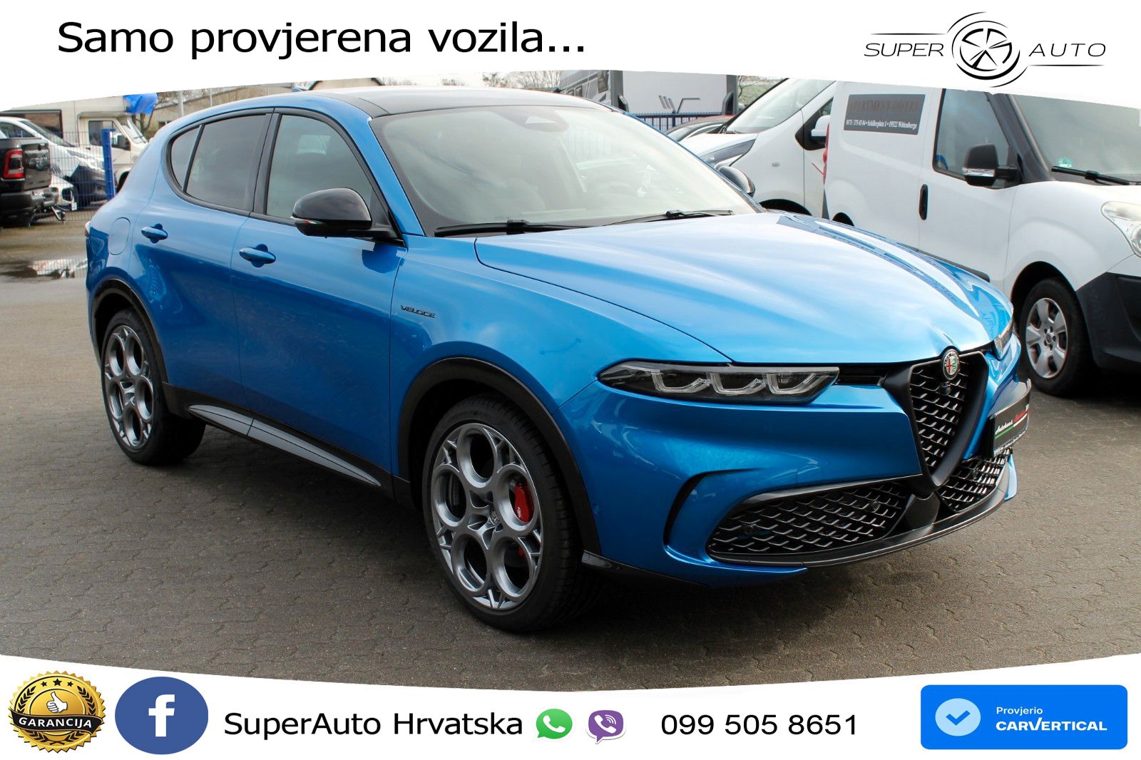 Alfa Romeo Tonale 1.5 VGT (160 KS) 48V-Hybrid TCT ACC+GR SJED+360+PANO