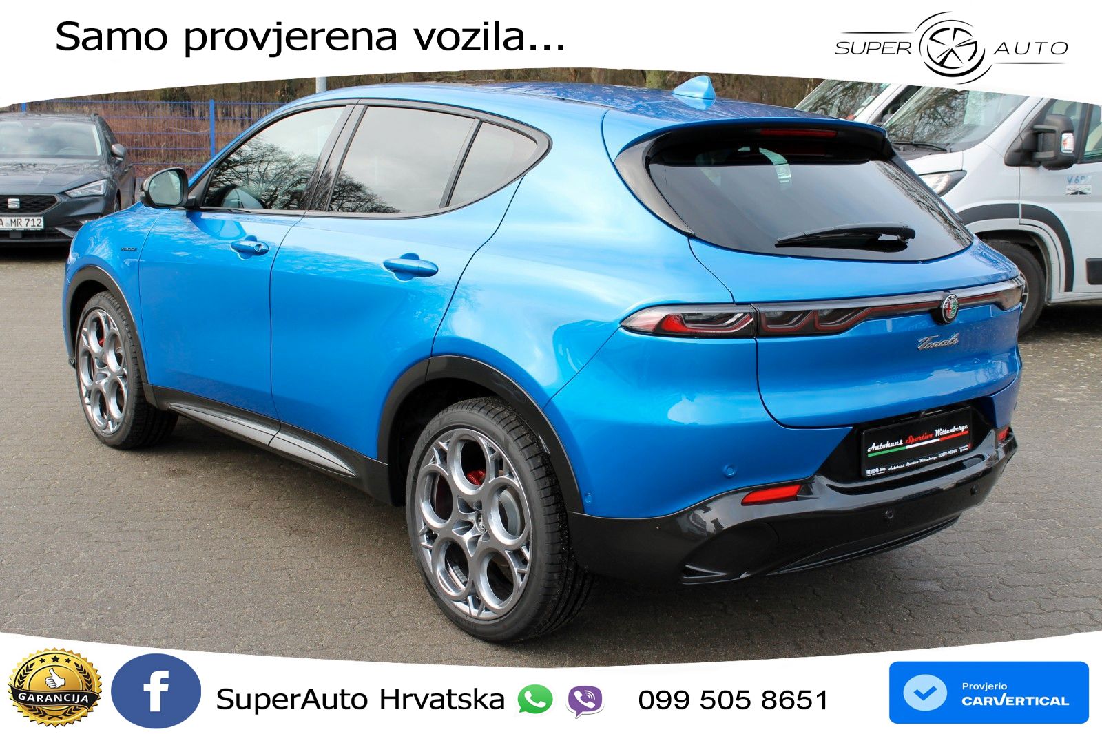 Alfa Romeo Tonale 1.5 VGT (160 KS) 48V-Hybrid TCT ACC+GR SJED+360+PANO