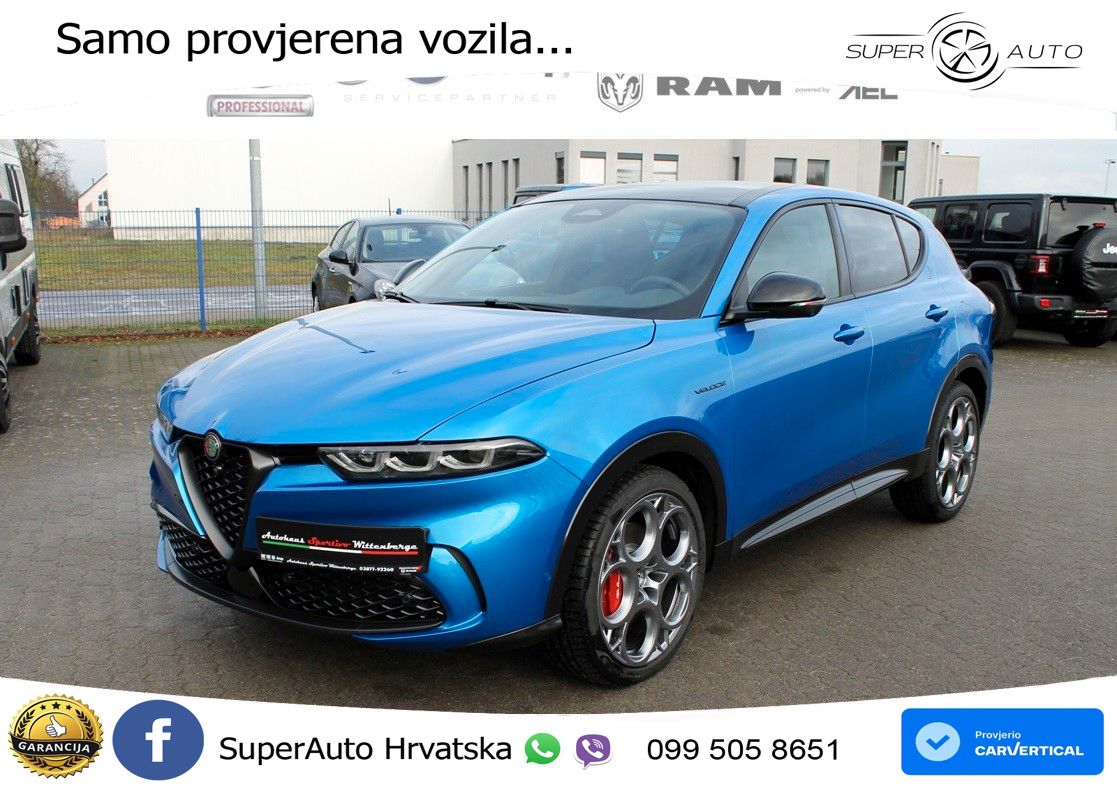 Alfa Romeo Tonale 1.5 VGT (160 KS) 48V-Hybrid TCT ACC+GR SJED+360+PANO