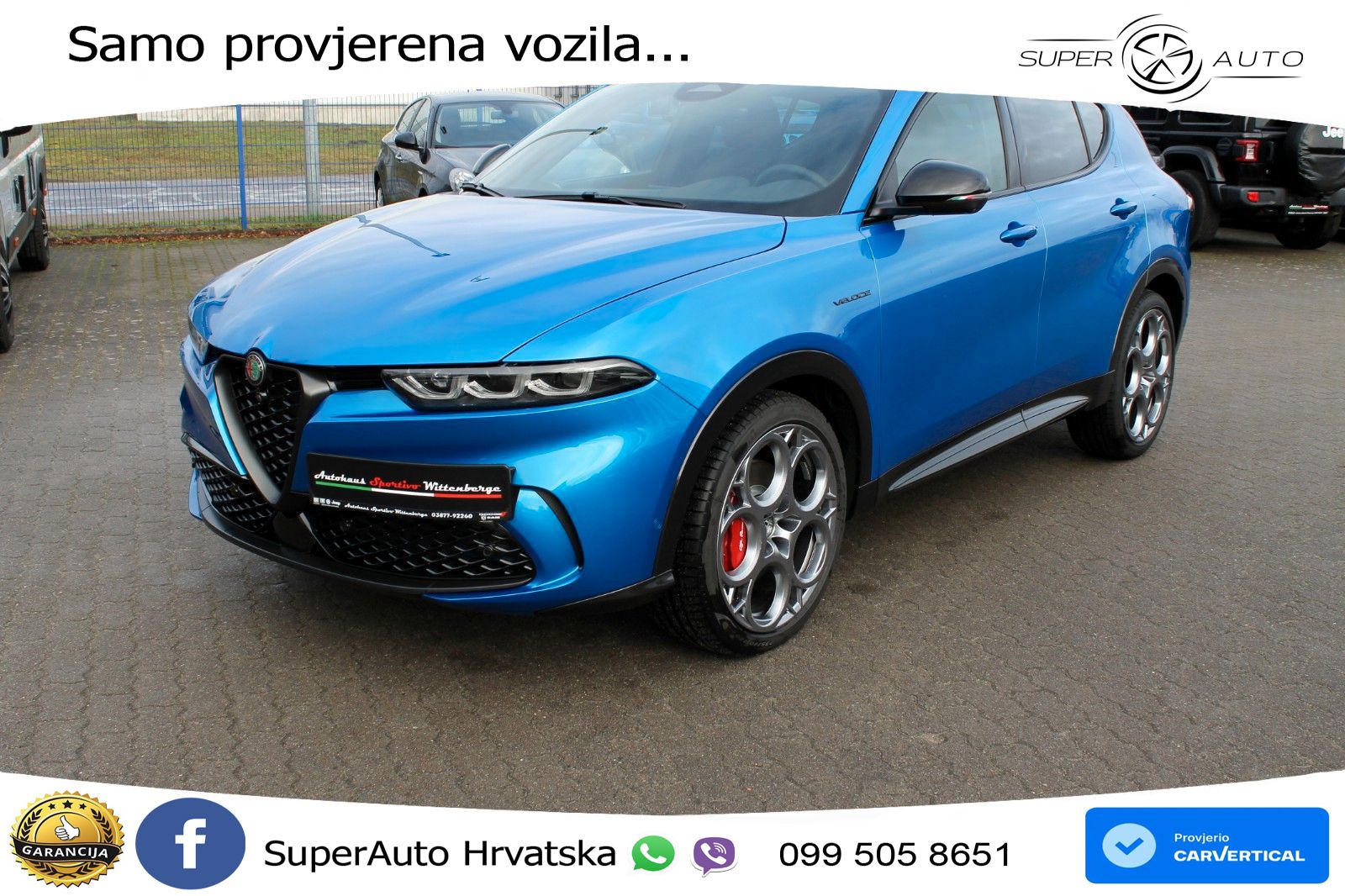 Alfa Romeo Tonale 1.5 VGT (160 KS) 48V-Hybrid TCT ACC+GR SJED+360+PANO